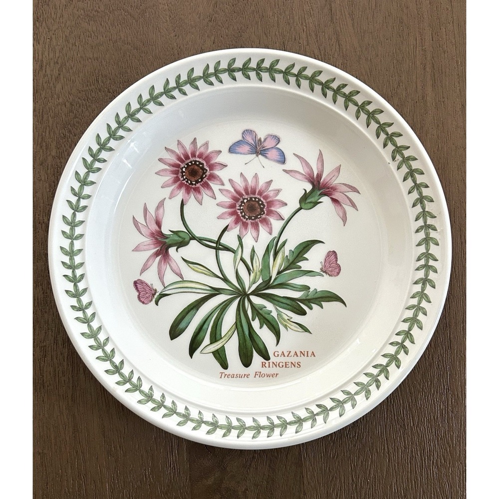 Portmeirion The Botanic Garden Gazania Ringens Treasure Flower 8.5" Salad Plate